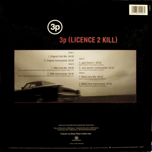 3P - 3P (Licence 2 Kill) | Pelham Power Productions (3P 665554 6) - main 3P - 3P (Licence 2 Kill) | Pelham Power Productions (3P 665554 6) - main
