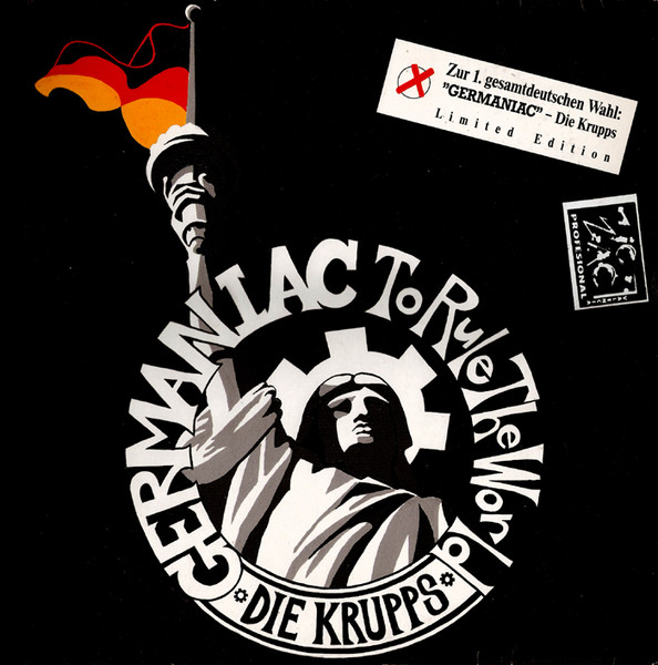 Die Krupps - Germaniac | Metal Machine Music (MMM 0010) - main Die Krupps - Germaniac | Metal Machine Music (MMM 0010) - main