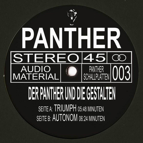 Der Panther Und Die Gestalten - Triumph | Panther Schallplatten (DERPANTHER003)