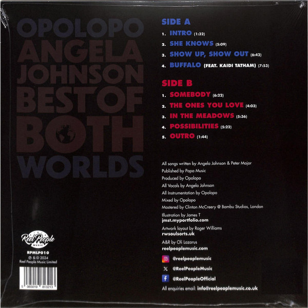 Opolopo & Angela Johnson - Best Of Both Worlds | Reel People Music (RPMLP010) - 3 Opolopo & Angela Johnson - Best Of Both Worlds | Reel People Music (RPMLP010) - 3