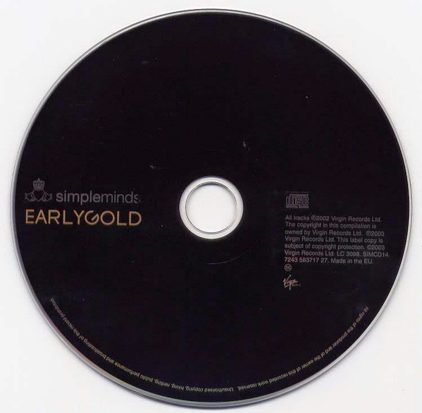 Simple Minds - Early Gold | Virgin (SIMCD14) - 3