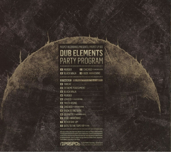 Dub Elements - Party Program | PRSPCT Recordings (PRSPCT LP 003) - 2