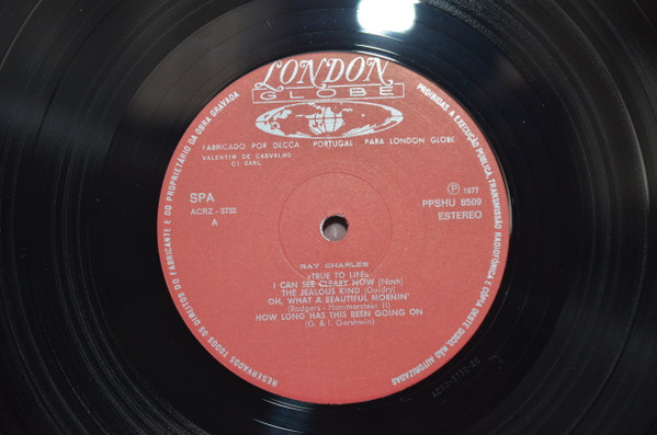 Ray Charles - True To Life | London Globe (PPSHU 8509) - 4 Ray Charles - True To Life | London Globe (PPSHU 8509) - 4