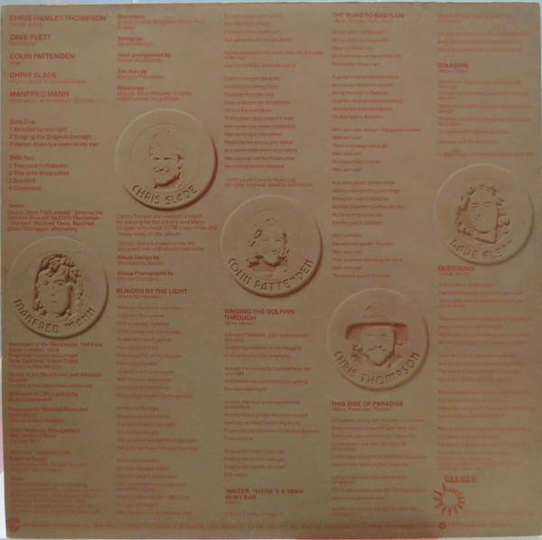 Manfred Mann's Earth Band - The Roaring Silence | Warner Bros. Records (BS 2965) - 2 Manfred Mann's Earth Band - The Roaring Silence | Warner Bros. Records (BS 2965) - 2
