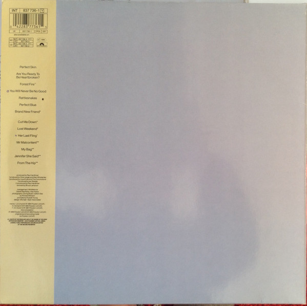 Lloyd Cole & The Commotions - 1984-1989 | Polydor (837 736-1) - 4