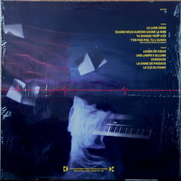Sylvain Lelièvre - Lignes De Cœur | Kébec-Disc (KD 641) - 2