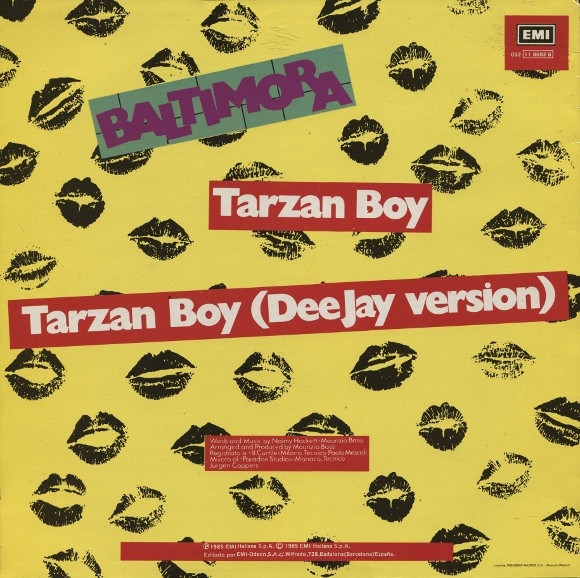 Baltimora - Tarzan Boy | EMI (052-11 8692-6) - 2