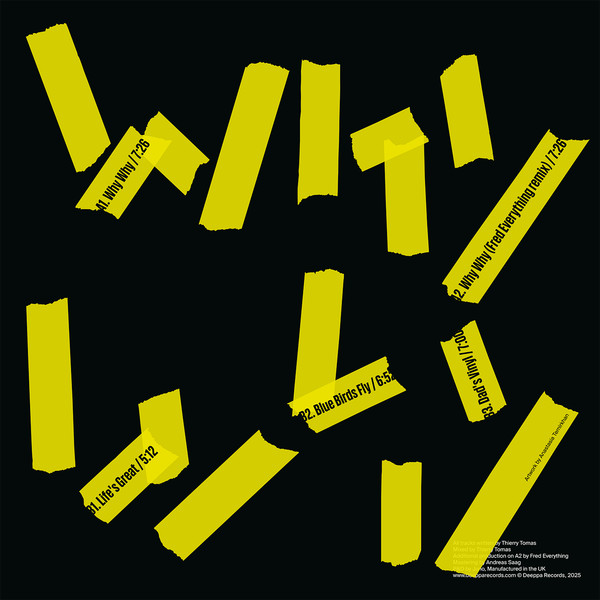 Thierry Tomas - Why Why (Incl. Fred Everything remix) | Deeppa Records (DEEPPA11) - 2 Thierry Tomas - Why Why (Incl. Fred Everything remix) | Deeppa Records (DEEPPA11) - 2
