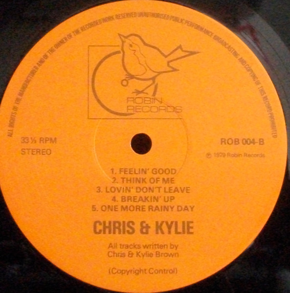 Chris & Kylie - Feelin' Good | Robin Records (ROB 004) - 4 Chris & Kylie - Feelin' Good | Robin Records (ROB 004) - 4