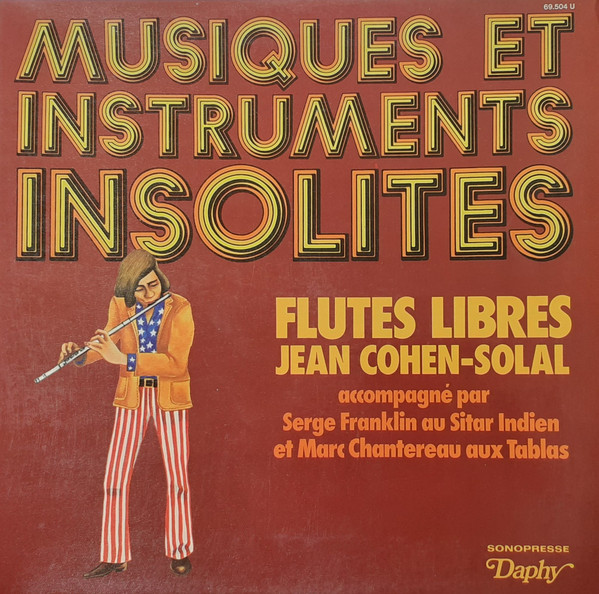 Jean Cohen-Solal - Flutes Libres | Daphy (69 504) - main