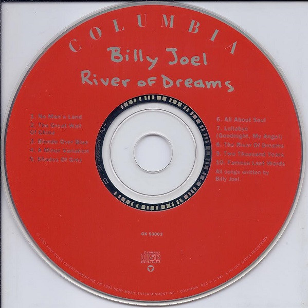 Billy Joel - River Of Dreams | Columbia (CK 53003) - 3
