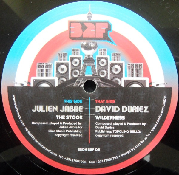 Julien Jabre / David Duriez - Back To Fundamentals Act One: The French Touché | SSOH (SSOH B2F 02) - 2