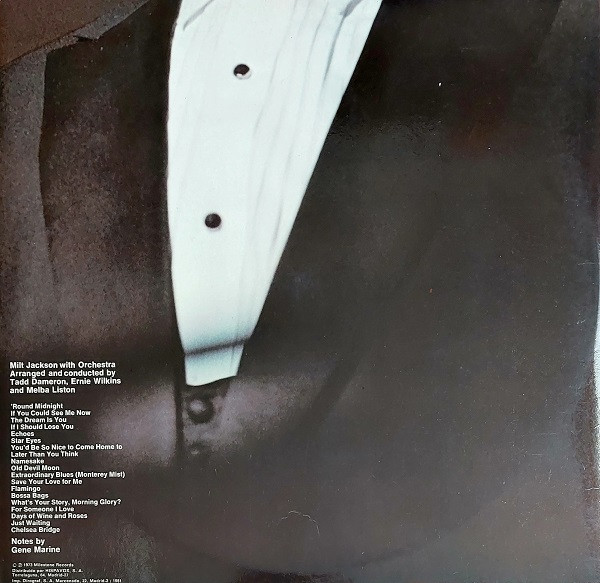 Milt Jackson - Big Band Bags | Milestone (S 66.040) - 2