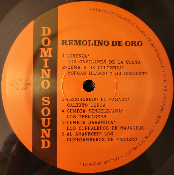 Various - Remolino De Oro (Coastal Cumbias From Colombia's Discos Fuentes 1961-1973) | Domino Sound (DS-035) - 4