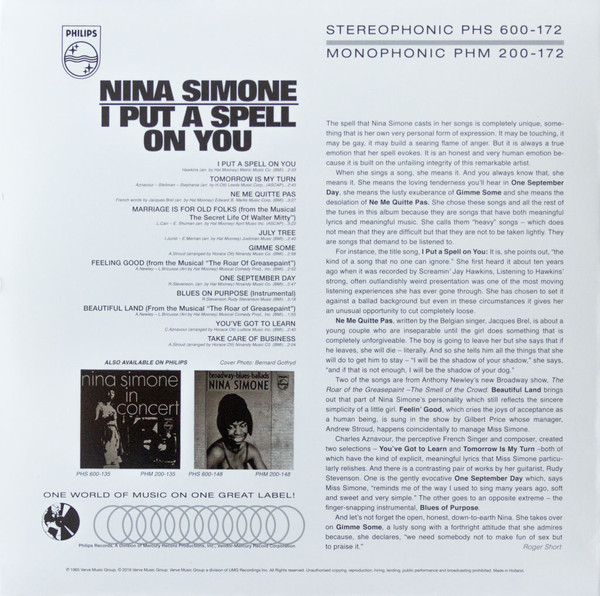 Nina Simone - I Put A Spell On You | Philips (PHS 600-172) - 2 Nina Simone - I Put A Spell On You | Philips (PHS 600-172) - 2