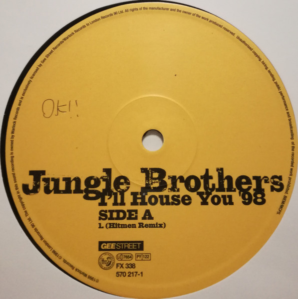 Jungle Brothers - I'll House You '98 | Many Records (MN 01712) - 3 Jungle Brothers - I'll House You '98 | Many Records (MN 01712) - 3