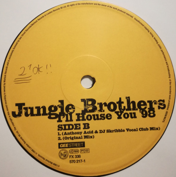Jungle Brothers - I'll House You '98 | Many Records (MN 01712) - 4 Jungle Brothers - I'll House You '98 | Many Records (MN 01712) - 4