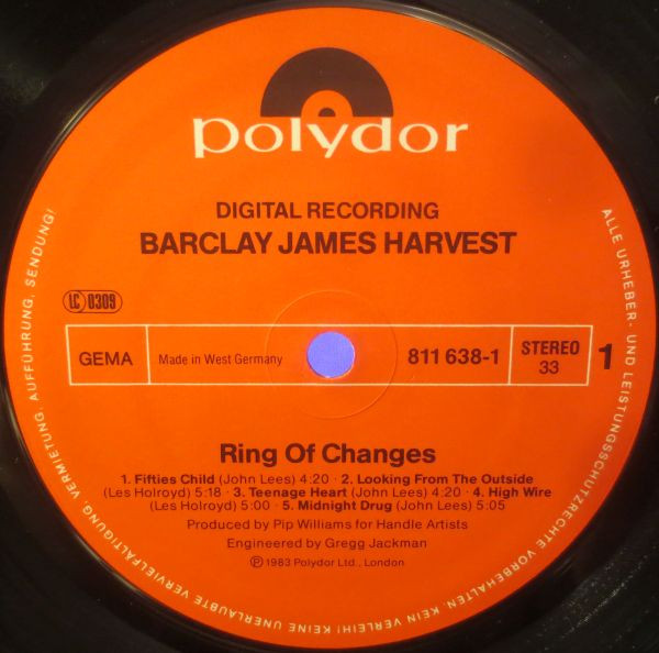 Barclay James Harvest - Ring Of Changes | Polydor (811 638-1) - 4
