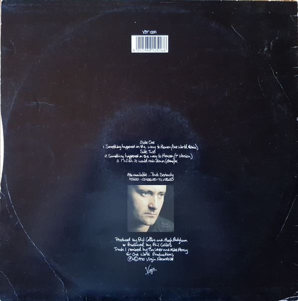 Phil Collins - Something Happened On The Way To Heaven | Virgin (VST 1251) - 2