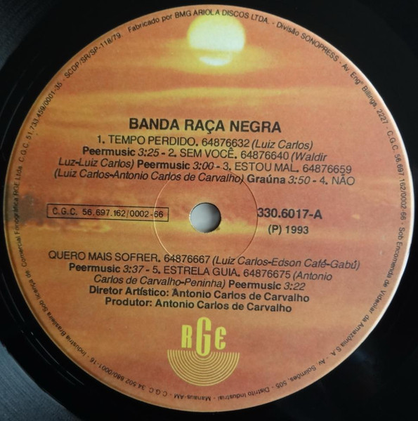 Raça Negra - Raça Negra | RGE (330.6017) - 3