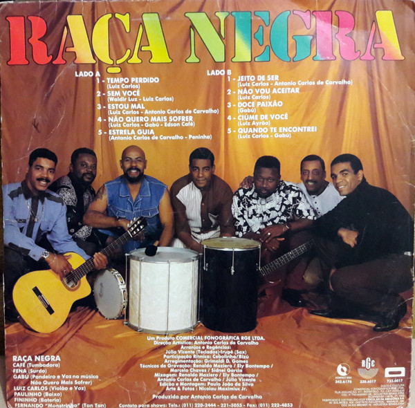 Raça Negra - Raça Negra | RGE (330.6017) - 2