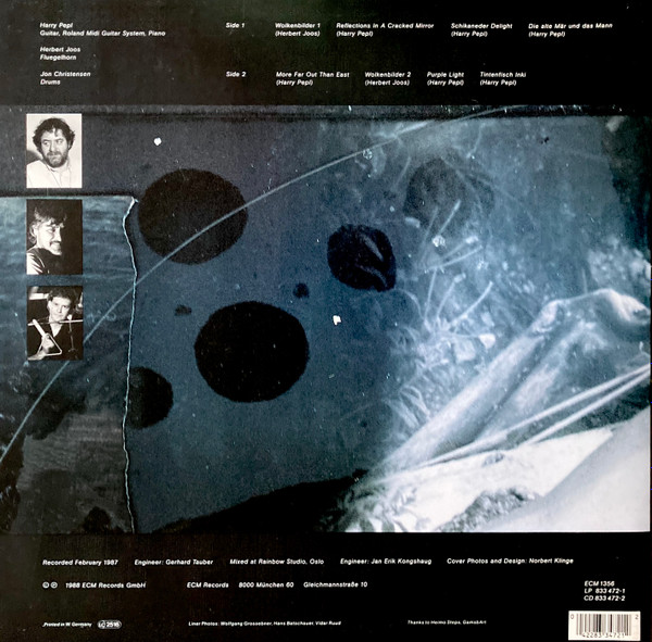 Harry Pepl / Herbert Joos / Jon Christensen - Cracked Mirrors | ECM Records (ECM 1356) - 2