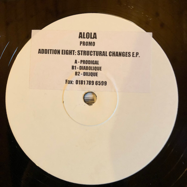 Edition Eight - Structural Changes E.P. | Alola (ALO 6007)