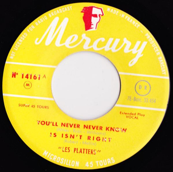 The Platters / The Cashmeres - Rock N Roll | Mercury (14161) - 3 The Platters / The Cashmeres - Rock N Roll | Mercury (14161) - 3