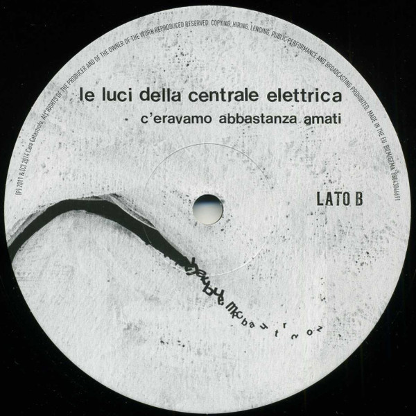 Le Luci Della Centrale Elettrica - C'Eravamo Abbastanza Amati | Cara Catastrofe (88843046691) - 4