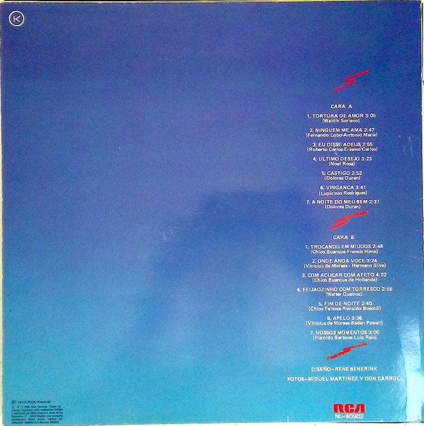 Maria Creuza - Grandes Exitos De Maria Creuza | RCA (NL-40902) - 2 Maria Creuza - Grandes Exitos De Maria Creuza | RCA (NL-40902) - 2