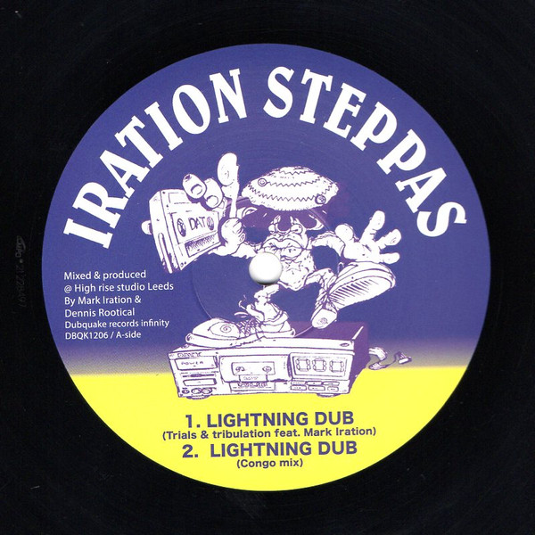 Iration Steppas - Lightning Dub | Dubquake Records (DBQK1206)