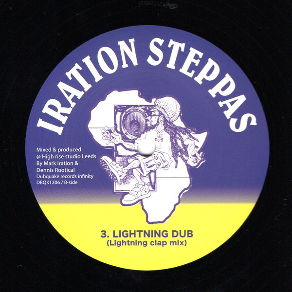 Iration Steppas - Lightning Dub | Dubquake Records (DBQK1206) - 2 Iration Steppas - Lightning Dub | Dubquake Records (DBQK1206) - 2