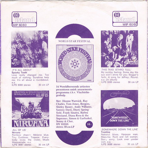 Spooky Tooth - Son Of Your Father / I've Got Enough Heartache | Island Records (WIP 6060) - 2