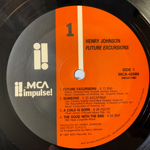 Henry Johnson - Future Excursions | MCA Impulse! (MCA-42089) - 3