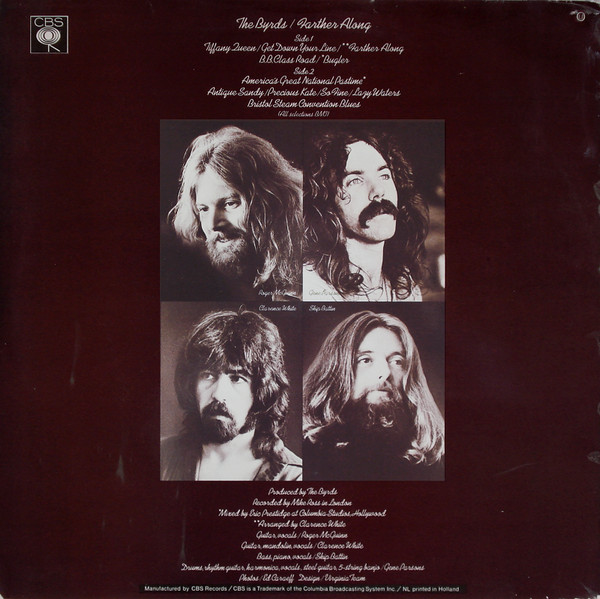 The Byrds - Farther Along | CBS (S 64676) - 2