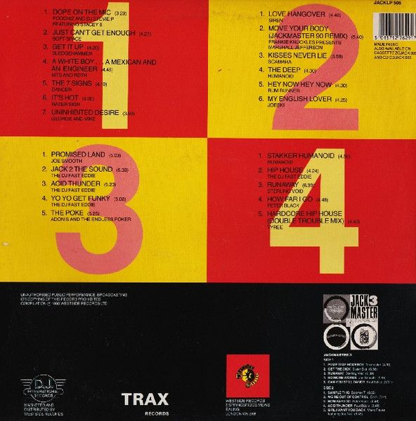 Various - Jackmaster 5 | Westside Records (JACKLP 505) - 2