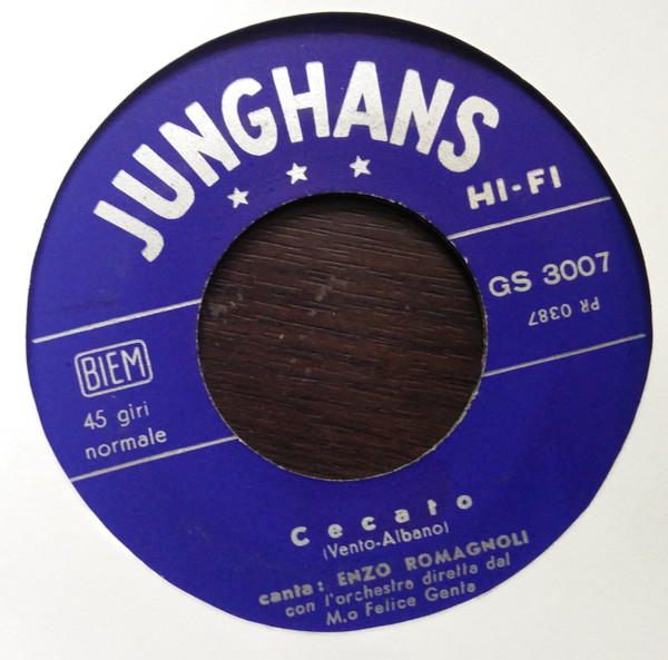 Enzo Romagnoli - Cecato 1° E 2° Parte | Junghans (GS 3007) - 3
