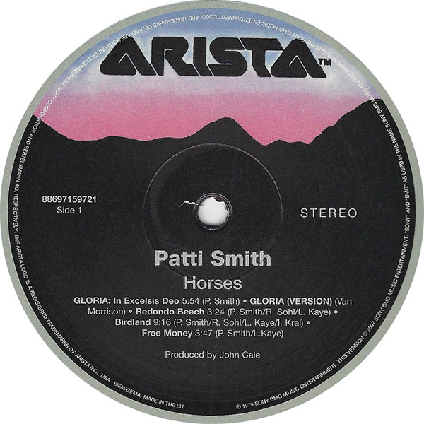 Patti Smith - Horses | Arista (88697159721) - 3