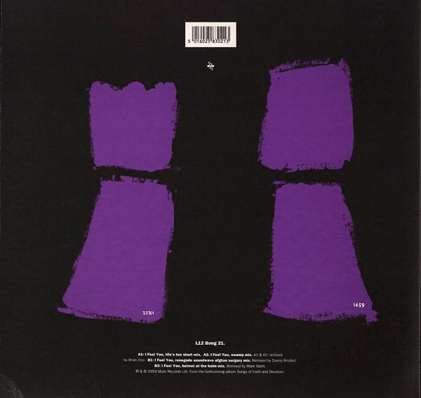 Depeche Mode - I Feel You | Mute (L12 Bong 21) - 2 Depeche Mode - I Feel You | Mute (L12 Bong 21) - 2