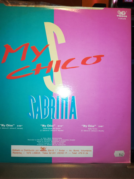 Sabrina - My Chico | Vidisco (11.20.218) - 2
