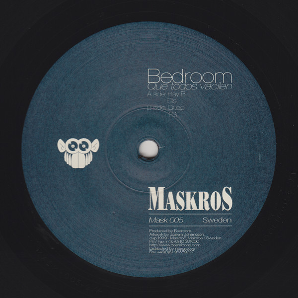 Bedroom - Que Todas Vacilen | Maskros Music (Mask 005)