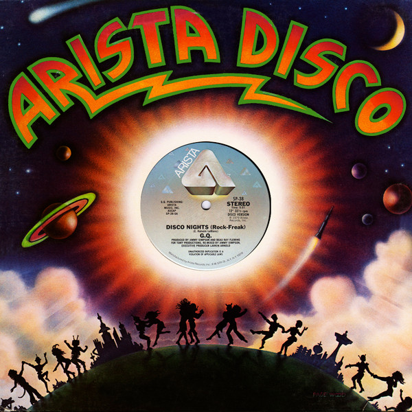 GQ - Disco Nights (Rock-Freak) / Boogie Oogie Oogie | Arista (SP-38) - 3
