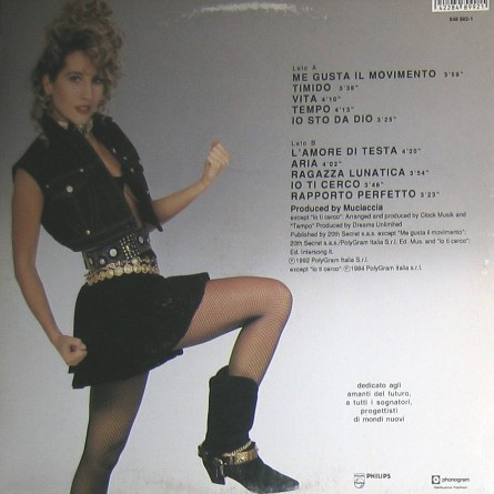 Jo Squillo - Movimenti | Philips (848 992-1) - 2 Jo Squillo - Movimenti | Philips (848 992-1) - 2