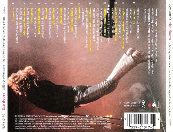 The Doors - The Doors (Music From The Original Motion Picture) | Elektra (7559-61047-2) - 2