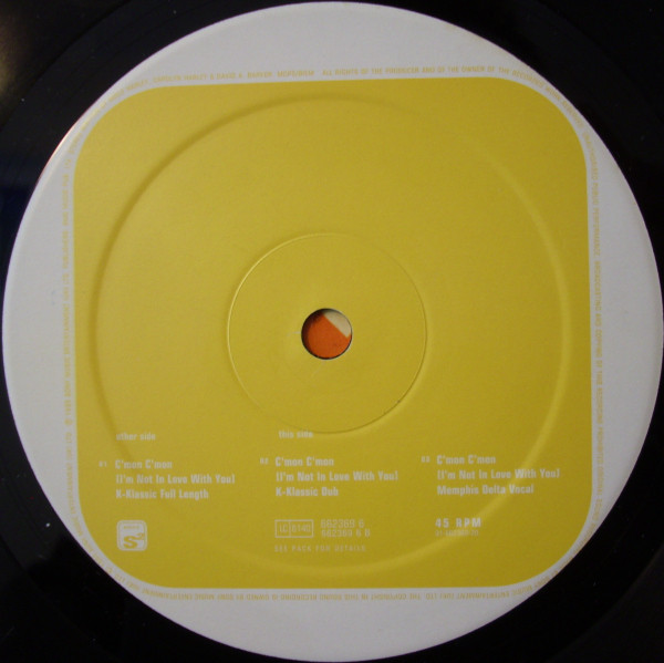 Pearl - C'mon C'mon (I'm Not In Love With You) | Sony Soho Square (662369 6) - 3 Pearl - C'mon C'mon (I'm Not In Love With You) | Sony Soho Square (662369 6) - 3