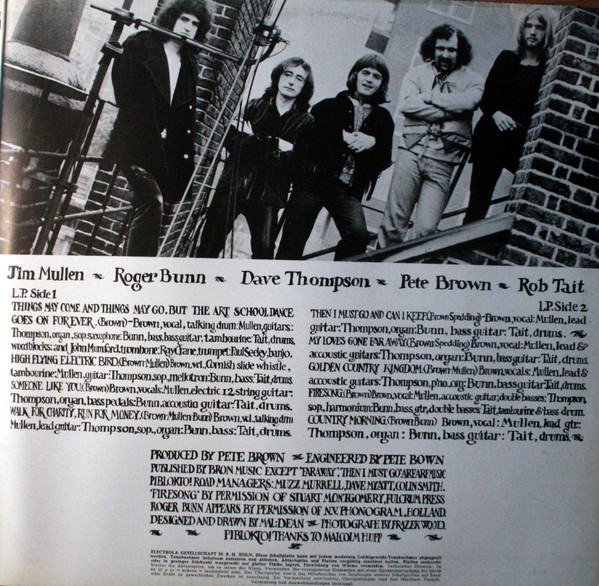 Pete Brown & Piblokto! - Things May Come And Things May Go, But The Art School Dance Goes On Forever | Harvest (1 C 062-04 291) - 4 Pete Brown & Piblokto! - Things May Come And Things May Go, But The Art School Dance Goes On Forever | Harvest (1 C 062-04 291) - 4