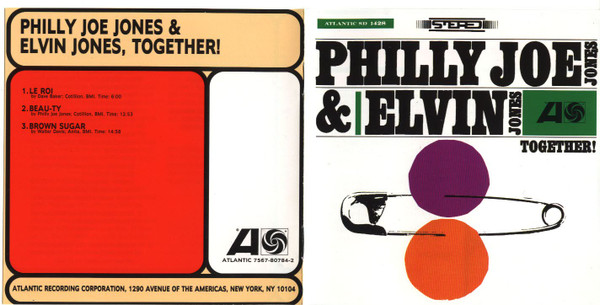 "Philly" Joe Jones  & Elvin Jones - Together! | Atlantic (7567-80784-2) - 3
