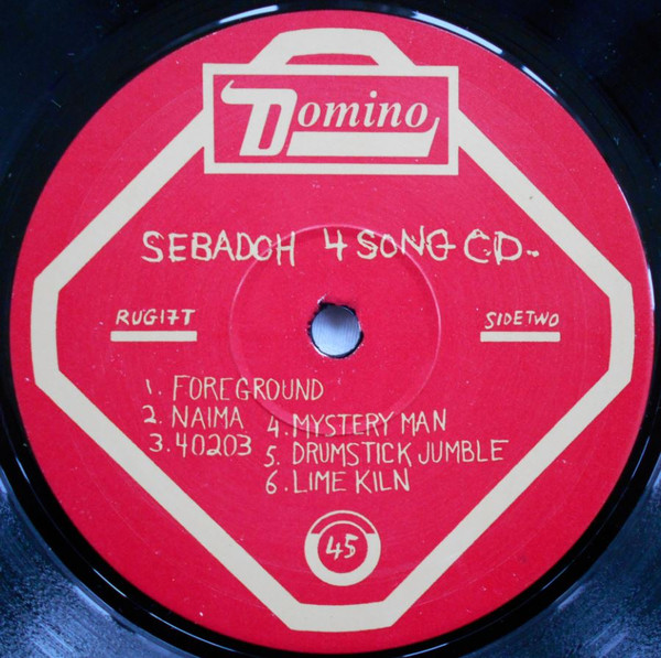 Sebadoh - 4 Song CD | Domino (RUG17T) - 4