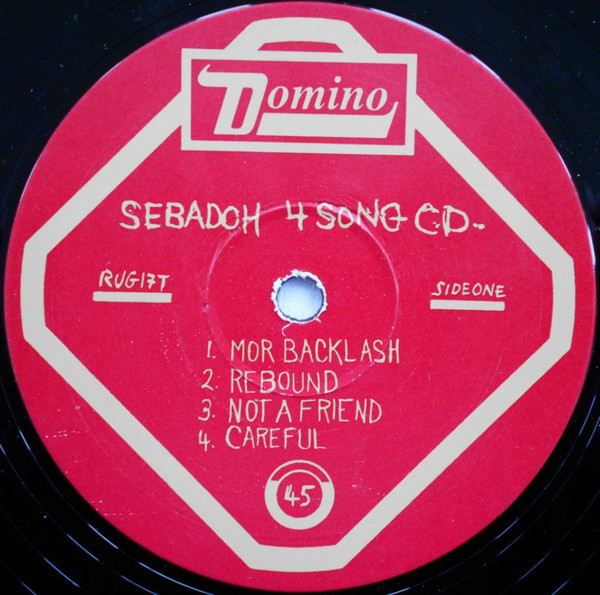 Sebadoh - 4 Song CD | Domino (RUG17T) - 3