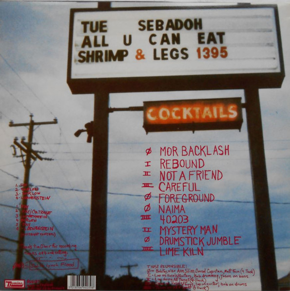 Sebadoh - 4 Song CD | Domino (RUG17T) - 2